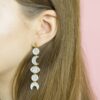 Kolczyki Crescent Earrings marki Romańska