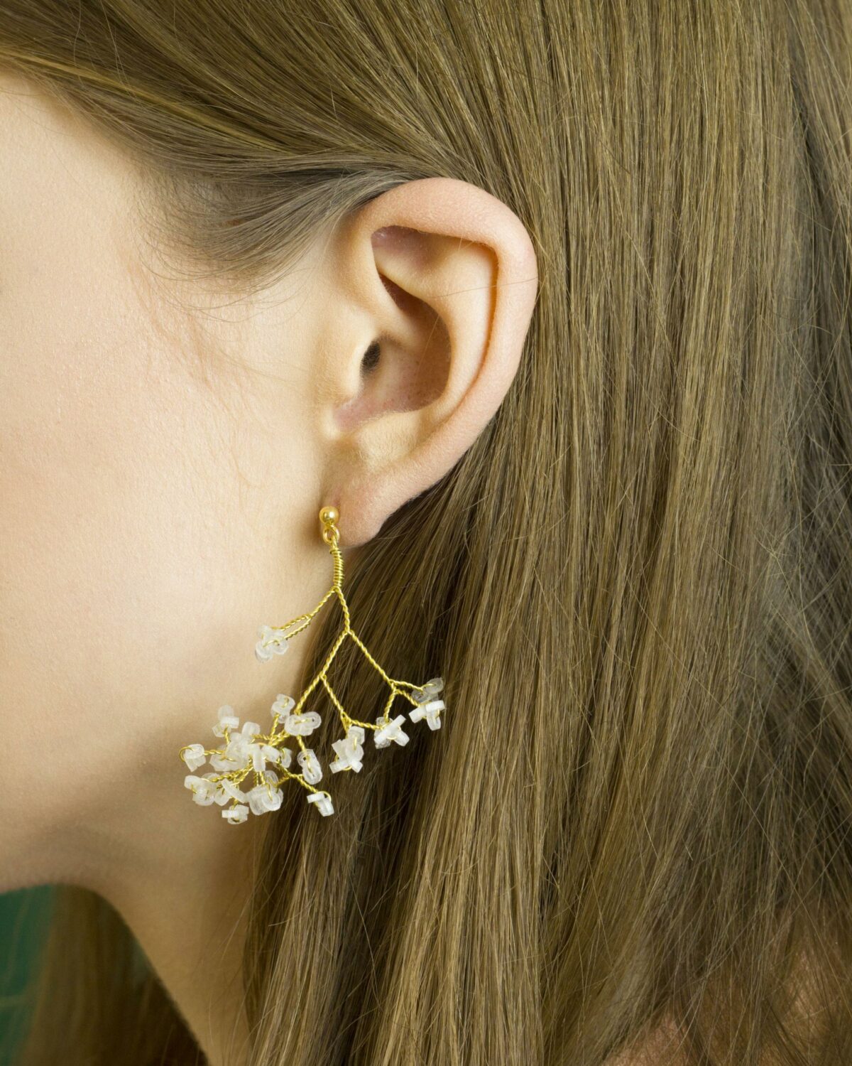 Kolczyki Floral Earrings marki Romańska