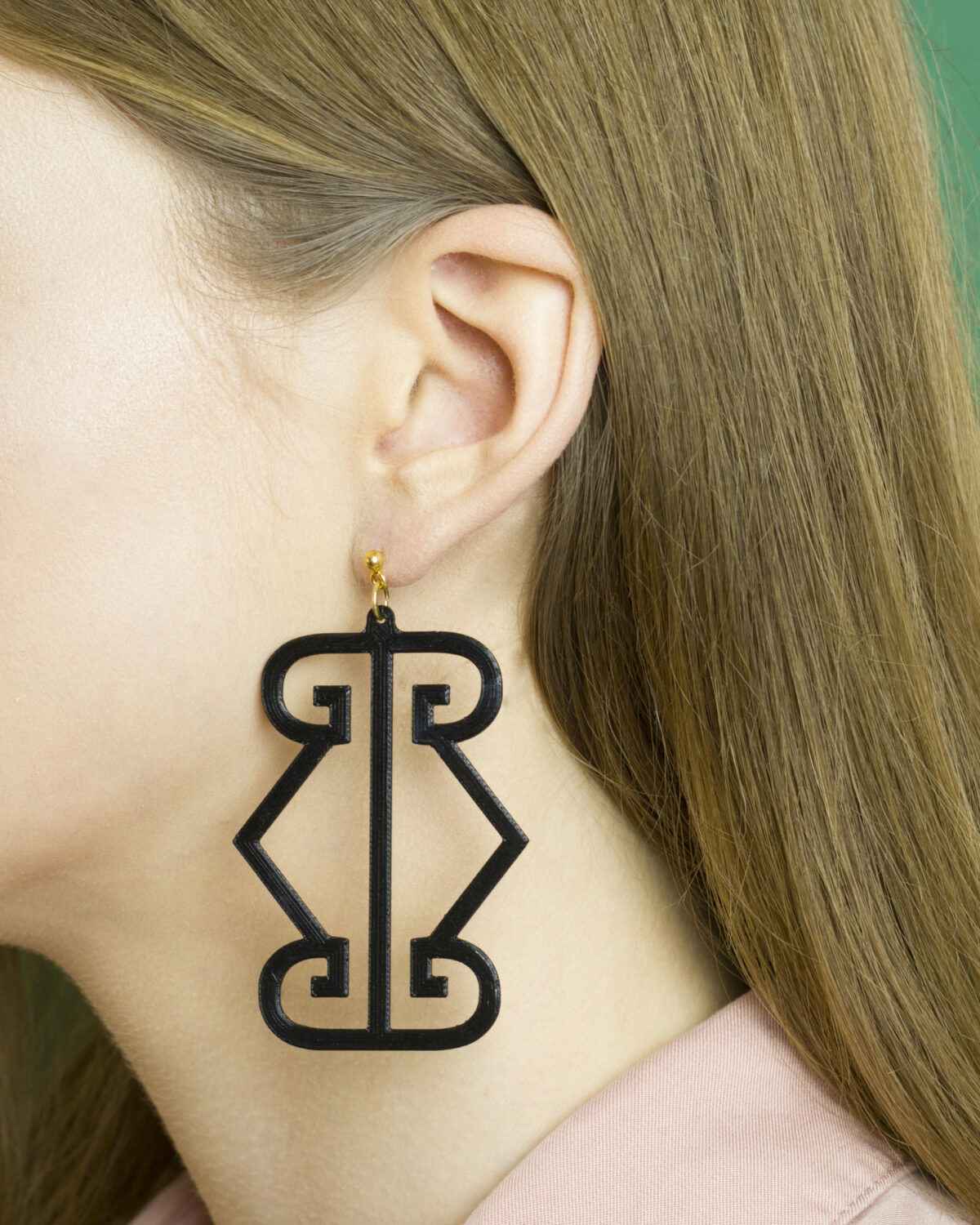 Kolczyki Logo Earrings Large marki Romańska