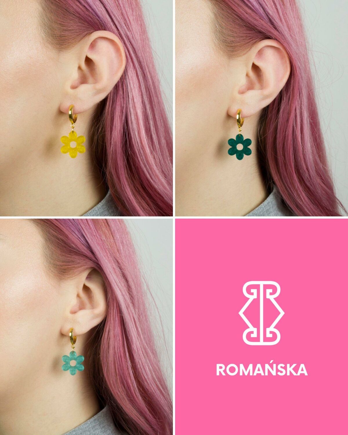 Zestaw Kolczyków Janis Earrings marki Romańska